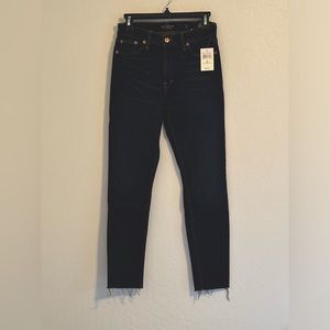 Lucky Brand Bridgette High Rise Skinny Raw Hem Jeans~New With Tags~Size 6/28
